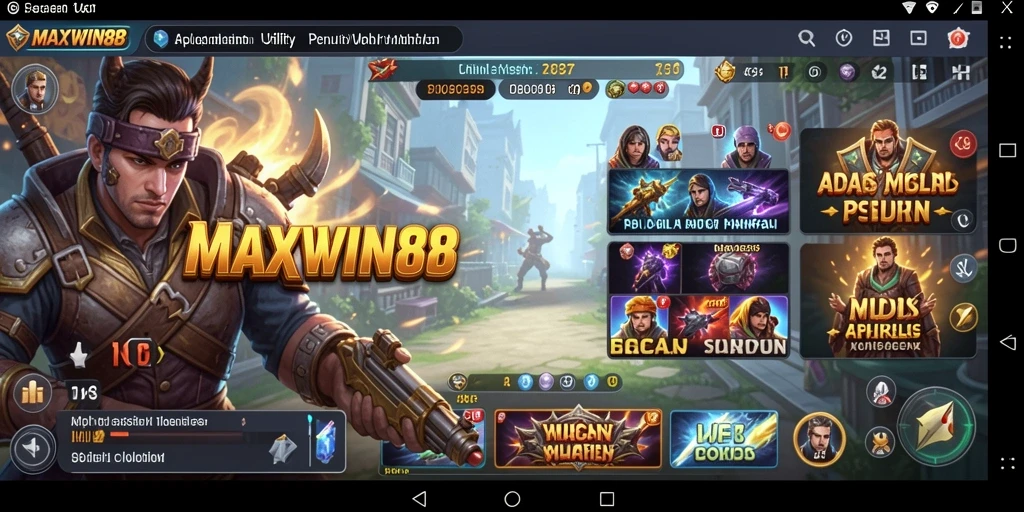 Tampilan menarik dan fungsional dari MAXWIN88 yang memudahkan pengguna.