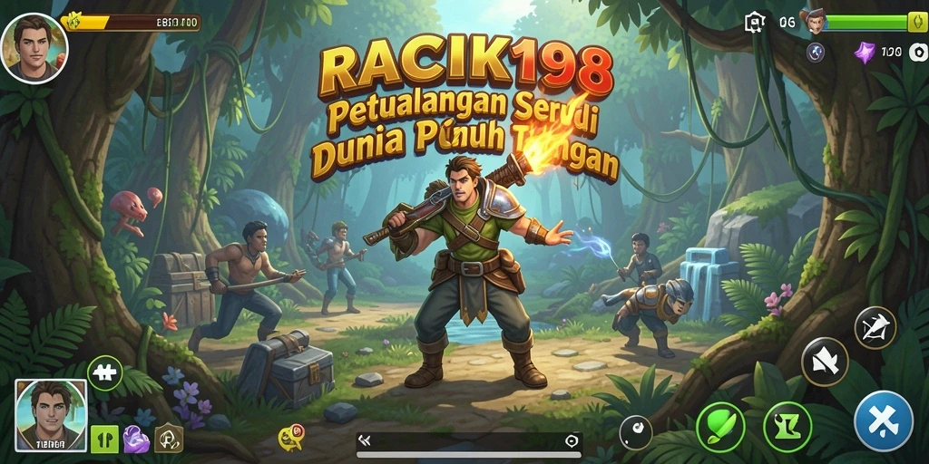Gameplay RACIK198 yang mendebarkan dan penuh petualangan.